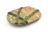 Vintage Belt Buckle, 1 Vintage Handcraft Belt Buckle (101x70mm) - Made In Germany YS46