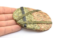 Vintage Belt Buckle, 1 Vintage Handcraft Belt Buckle (101x70mm) - Made In Germany YS46