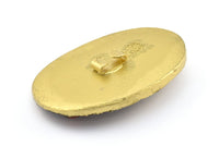 Vintage Belt Buckle, 1 Vintage Handcraft Belt Buckle (99x69mm) - Made In Germany BS 1319