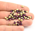 Ametist Swarovski Elmas, 5,3 mm Ped İçin 12 Ametist Swarovski Elmas SS24