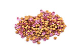 Gül Swarovski Elmas, 4,6 mm Ped İçin 12 Gül Swarovski Elmas SS20