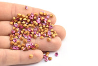 Gül Swarovski Elmas, 4,6 mm Ped İçin 12 Gül Swarovski Elmas SS20
