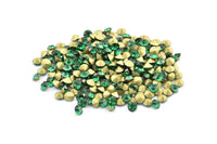 Zümrüt Swarovski Elmas, 4,9 mm SS20 Ped İçin 12 Zümrüt Swarovski Elmas