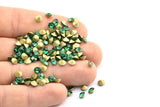 Zümrüt Swarovski Elmas, 4,9 mm SS20 Ped İçin 12 Zümrüt Swarovski Elmas