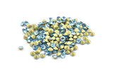 Akuamarin Swarovski Elmas, 5 mm SS20 Ped İçin 12 Akuamarin Swarovski Elmas