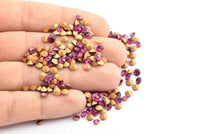 Fuşya Swarovski Elmas, 4,5 mm SS18 Ped İçin 12 Fuşya Swarovski Elmas