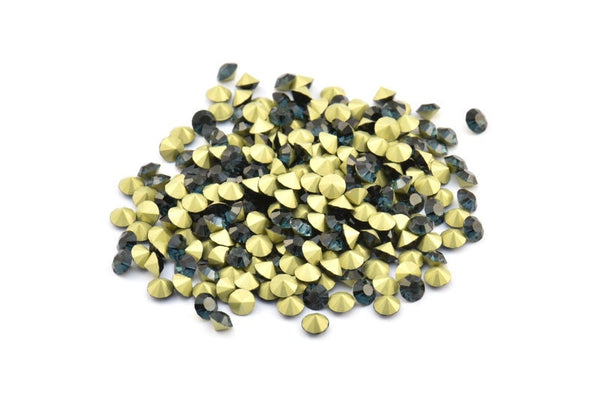 Montana Swarovski Elması, 4.3/4.4 mm Ped SS18 İçin 12 Montana Swarovski Elması