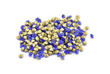 Safir Swarovski Elmas, 4.1 mm Ped SS16 İçin 12 Safir Swarovski Elmas