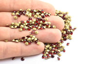 Siam Swarovski Diamond, 12 Siam Swarovski Diamonds For 4mm Pad SS16