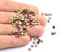 Fuşya Swarovski Elmas, 4 mm SS16 Ped İçin 12 Fuşya Swarovski Elmas