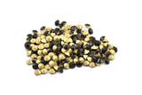 Jet Swarovski Elmas, 3,9 mm Ped SS16 İçin 12 Jet Swarovski Elmas