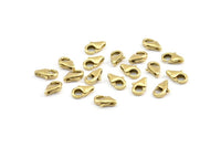 Brass Parrot Claps, 12 Raw Brass Lobster Claw Clasps (8.5x5mm) E091