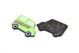 Fridge Magnet Parts, 3 Fridge Plastic Van Magnet Parts (42x29x2.5mm)