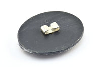 1 Vintage Handcraft Belt Buckle With Stone (82x68mm) - Made in Germany BS 1319