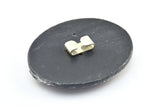 1 Vintage Handcraft Belt Buckle With Stone (82x68mm) - Made in Germany BS 1319