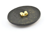 Vintage Black Belt, 1 Vintage Black Handcraft Belt Buckle (90x71mm) - Made In Germany BS 1244