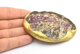 Vintage Belt Buckle, 1 Vintage Handcraft Belt Buckle (92x65mm) - Made In Germany BS 1288