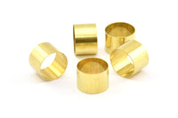 12 Raw Brass Tubes (14x10mm) Bs 1483