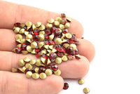 Siam Swarovski Elmas, 5.1 mm Ped SS24 Y159 İçin 12 Siam Swarovski Elmas