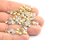 Kristal Swarovski Elmas, 5,5 mm Ped İçin 12 Kristal Swarovski Elmas SS24