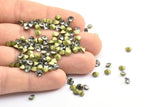 Siyah Elmas Swarovski Elması, 4,9 mm Ped İçin 12 Siyah Elmas Swarovski Elması SS20