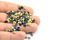 Montana Swarovski Elması, 4,8 mm SS20 Ped İçin 12 Montana Swarovski Elması