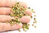 Peridot Swarovski Elmas, 4,5 mm Ped İçin 12 Peridot Swarovski Elmas SS18