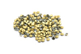 Siyah Elmas Swarovski Elması, 3,9 mm Ped SS16 İçin 12 Siyah Elmas Swarovski Elması