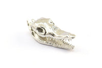 Gümüş Timsah Kafatası, 1 Halkalı 1 Gümüş Tonlu Timsah Kafatası, Bulgular, Tılsımlar (27x9mm) BS 1878