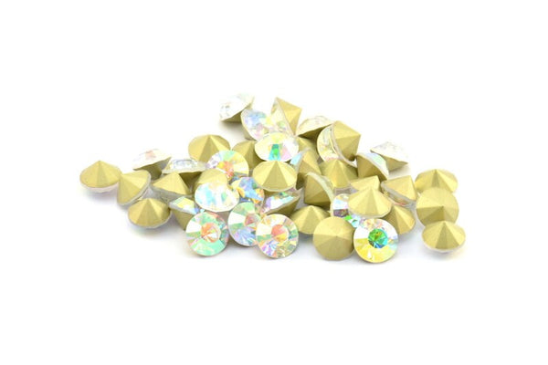 Aurore Swarovski Elmas, 8,3 mm Ped SS39 İçin 12 Ab Aurore Swarovski Elmas
