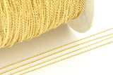 5 M (1.2x1.8mm) Raw Brass Soldered Chain - Z162- Z