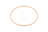 60 mm Daire Konnektörleri 6 Gül Altın Kaplama Pirinç Daire Konnektör (60x1x1mm) Bs 1105 Q0970