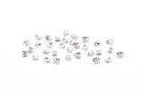 Silver Chain Connector, 250 Silver Tone Brass Ball Chain Connector Clasps (1.5mm) A1103