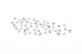 Silver Chain Connector, 250 Silver Tone Brass Ball Chain Connector Clasps (1.5mm) A1103