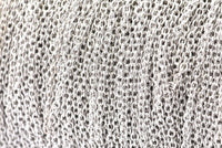 Silver Soldered Chain, Silver Tone Soldered Brass Chain (1.5x2mm) Mb 8-40