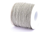 Silver Soldered Chain, Silver Tone Soldered Brass Chain (1.5x2mm) Mb 8-40
