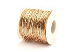 Brass Snake Chain, 5m-10m-20m-50m-90m Raw Brass Snake Chain (0.85mm) Z190