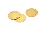Raw Brass Tags, Raw Brass Tags With Two Holes, Stamping Tags (20x1mm) D0381--n0664