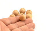 Vintage Wooden Bead, 24 Vintage Wooden Beads Made In Germany, Findings (15mm) B66