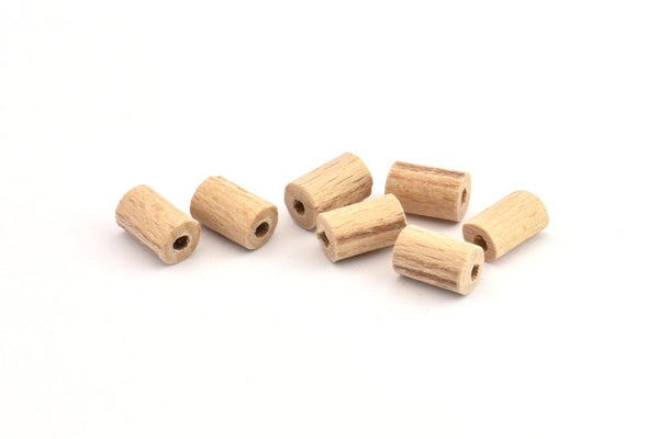 Vintage Wooden Bead, 250 Vintage Wooden Beads Made In Germany, Findings (10x6mm) B38