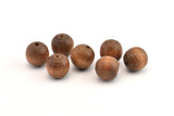 Vintage Wooden Bead, 24 Vintage Wooden Beads Made In Germany, Findings (15mm) B44