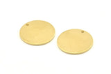 Brass Cabochon Tag, 8 Raw Brass Cabochon Tags With 1 Hole, Stamping Tags (20x1.2mm) D1381