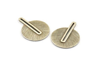Silver Apple Charm, 2 Textured Antique Silver Plated Brass Apple  Charms, Earrings (32x24x1mm) N1245 H1198