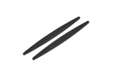 Black Necklace Bar, 6 Oxidized Black Brass Bar Charms With 1 Hole, Earrings, Pendants (62x6x1mm) D0688 H0931