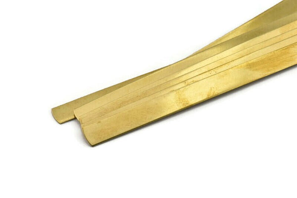 Brass Bracelet Blank, 2 Raw Brass Bracelet Stamping Blank Bangles (10x160x0.80mm) A1910