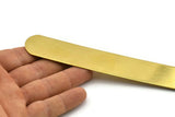 Brass Bracelet Blank, Raw Brass Bracelet Stamping Blank Bangles (25x160x0.80mm) A1949