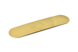 Brass Bracelet Blank, Raw Brass Bracelet Stamping Blank Bangles With 2 Holes (40x160x0.80mm) A1963