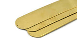 Brass Bracelet Blank, Raw Brass Bracelet Stamping Blank Bangles With 2 Holes (40x160x0.80mm) A1963