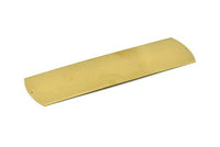 Brass Bracelet Blank, Raw Brass Bracelet Stamping Blank Bangles With 2 Holes (45x160x0.80mm) A1965