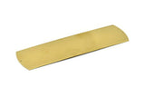Brass Bracelet Blank, Raw Brass Bracelet Stamping Blank Bangles With 2 Holes (45x160x0.80mm) A1965